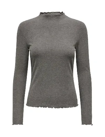 Bluza Only, gri inchis Gri