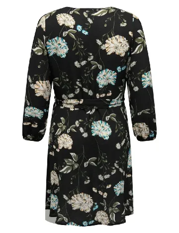 Rochie scurta Only Carmakoma, floral Floral print