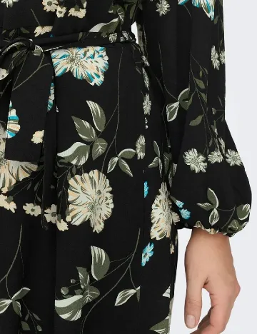 Rochie scurta Only Carmakoma, floral Floral print