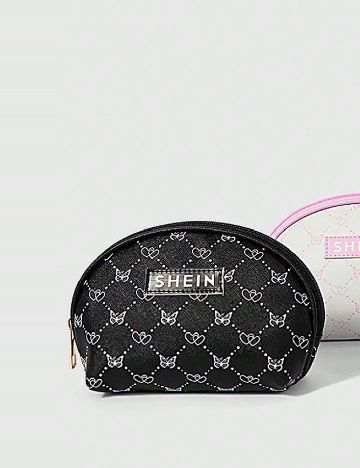Geanta de cosmetice SHEIN, negru