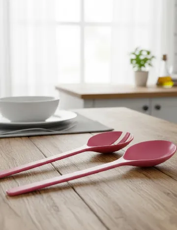 Set tacamuri pentru salate 2 bucati ACTION, roz