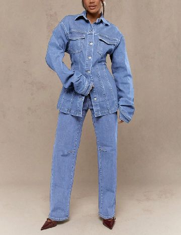 Jacheta Missguided, albastru