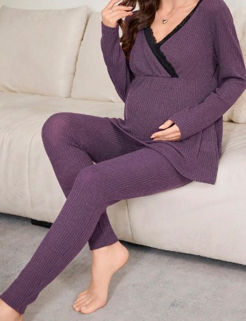 Pijama SHEIN Maternity, mov