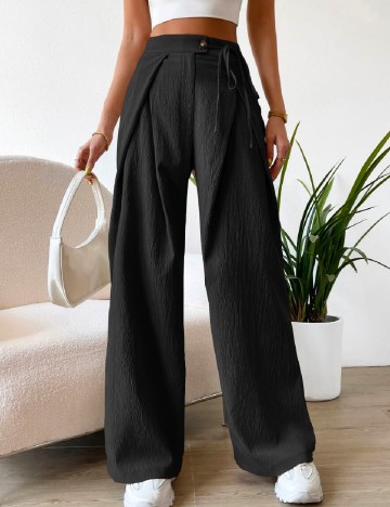 Pantaloni SHEIN, negru