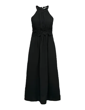 Rochie lunga Only, negru Negru