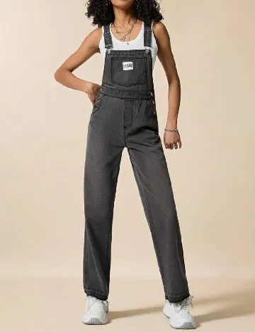 Salopeta SHEIN, gri Gri