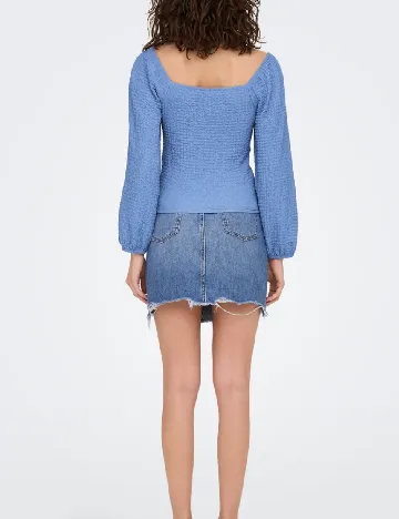 Bluza Only, albastru Albastru