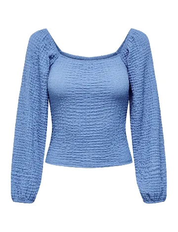 Bluza Only, albastru Albastru