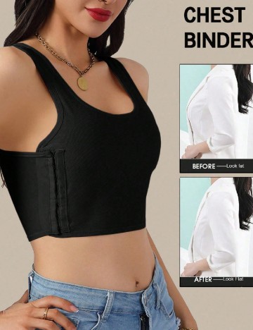 Bustiera SHEIN, negru