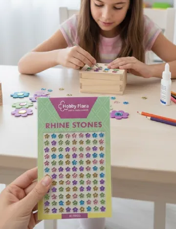 Set strasuri Hobby Flora, mix culori Mix culori