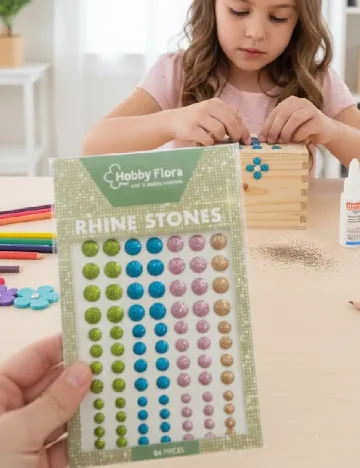 Set strasuri Hobby Flora, mix culori Mix culori