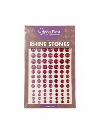 Set strasuri Hobby Flora, mix culori