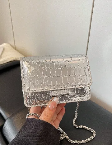 Geanta SHEIN, argintiu