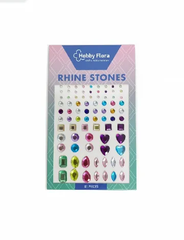 Set strasuri Hobby Flora, mix culori Mix culori