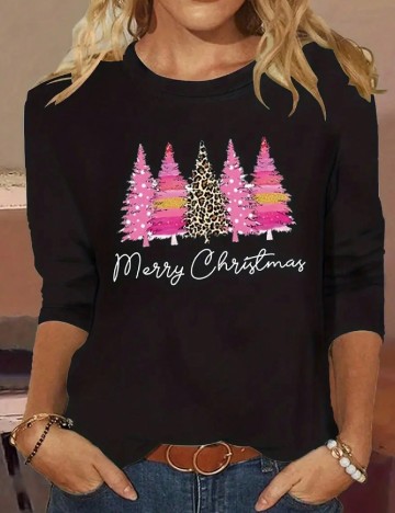 Bluza SHEIN CURVE, negru