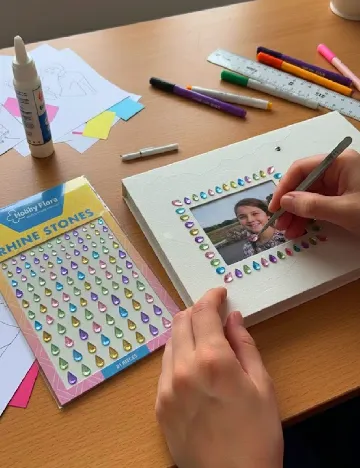 Set strasuri  Hobby Flora, mix culori Mix culori