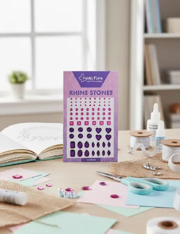 Set strasuri Hobby Flora, mix culori Mix culori