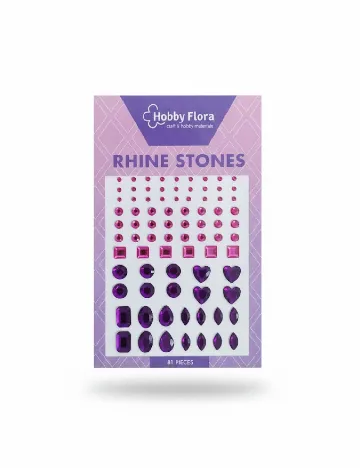 Set strasuri Hobby Flora, mix culori Mix culori