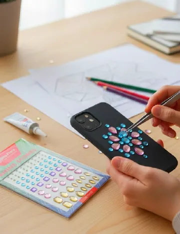 Set strasuri Hobby Flora, mix culori Mix culori