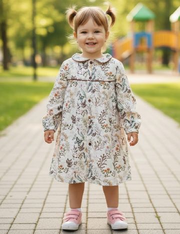 Rochie medie Zara, crem