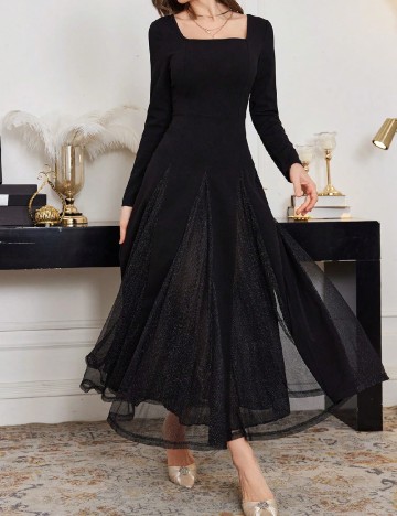 Rochie lunga SHEIN, negru