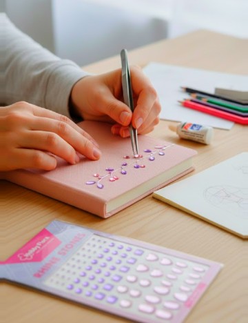 Set strasuri Hobby Flora, mix culori