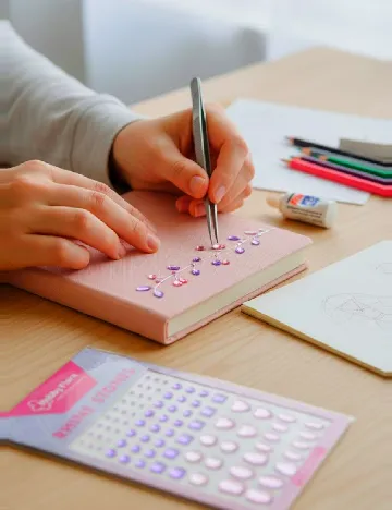 Set strasuri Hobby Flora, mix culori Mix culori