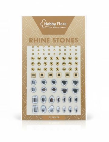 Set strasuri Hobby Flora, mix culori