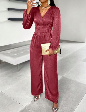 Salopeta SHEIN, rosu