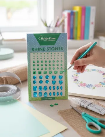 Set strasuri Hobby Flora, mix culori Mix culori