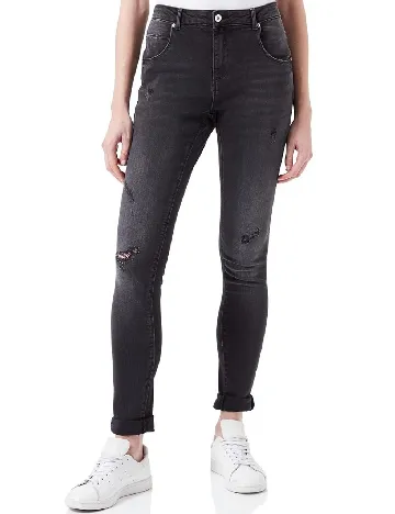 Blugi Only Carmakoma, negru Negru