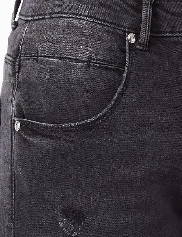 Blugi Only Carmakoma, negru Negru