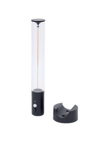 Lampa cu senzor reincarcabila ACTION, negru