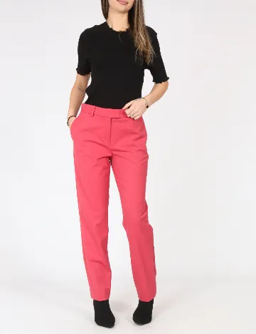 Pantaloni C&A, roz pudra inchis