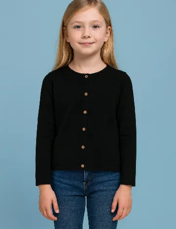 Cardigan Zara, negru Negru