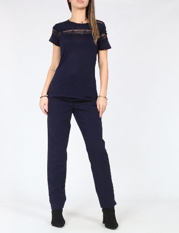 Tricou Only, bleumarin