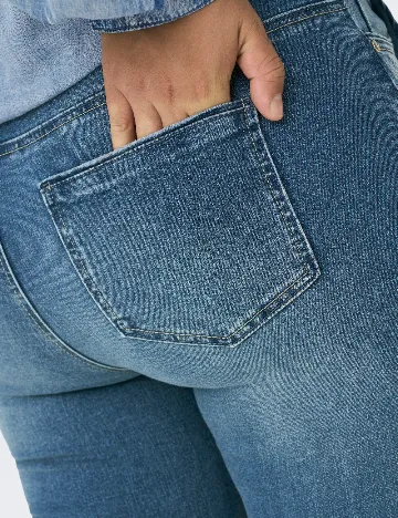 Blugi Only Carmakoma, albastru Albastru