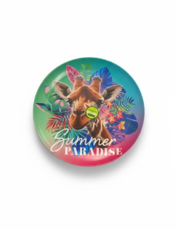 Farfurie de plastic ACTION, mix culori