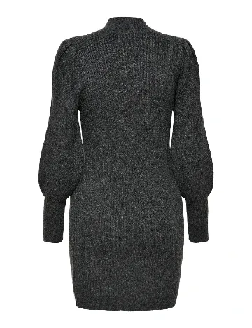 Rochie scurta Only Carmakoma, gri inchis Gri