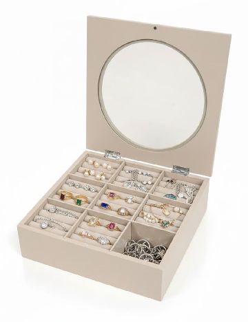 Cutie de depozitare pentru ceai ACTION, gri