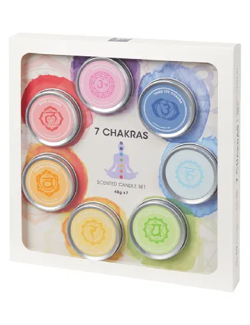 Set lumanari parfumate 7 bucati ACTION, mix culori Mix culori