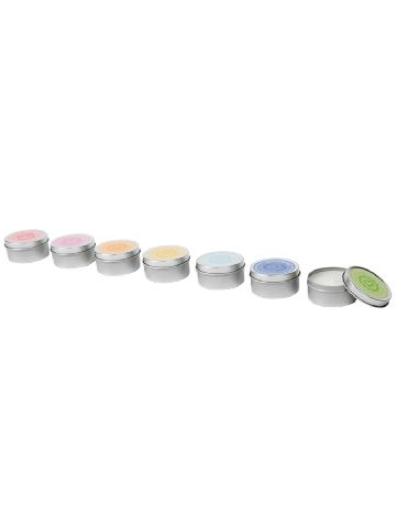 Set lumanari parfumate 7 bucati ACTION, mix culori