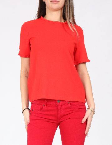 Bluza Jacqueline de Yong, portocaliu