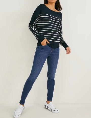 Blugi C&A, bleumarin