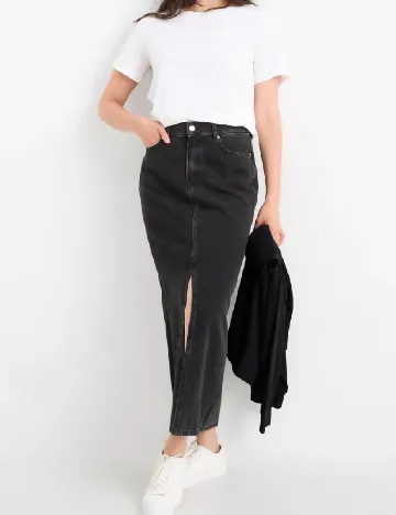 Fusta C&A, negru Negru