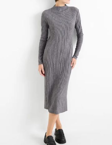 Rochie medie C&A, gri