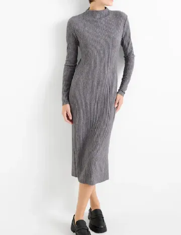 Rochie medie C&A, gri Gri