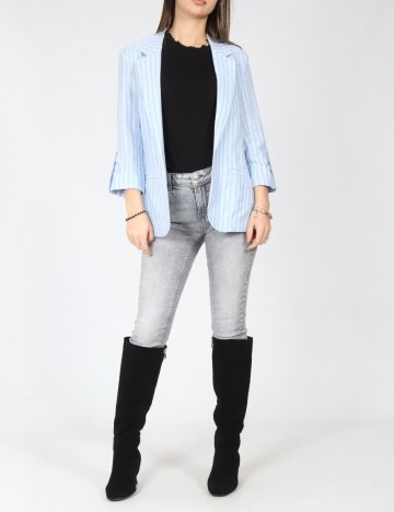 Blazer Only, bleu/alb