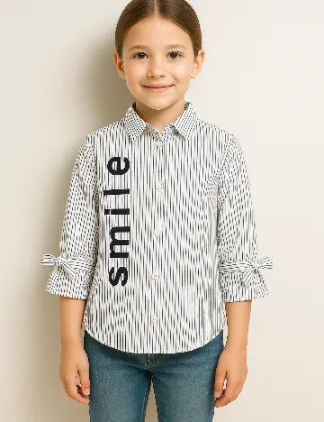 Camasa Zara, alb Alb