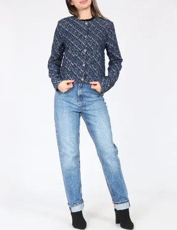 Jacheta C&A, albastru Albastru